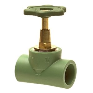 Robinet sertar drept Ø25 PPR verde