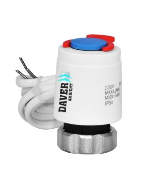 Electrovana cu 3 cai, on/off, 1”, 220V, Daver