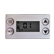 Centru de comanda RF pentru actuatoare, pompa si centrala pentru maxim 8 termostate Zigbee fara fire, Daver