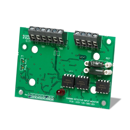MODUL CONECTARE/MONITORIZARE BUCLĂ DETECTOARE SAU BUTOANE CONVENȚIONALE FC410DIM