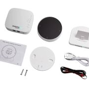 Termostat wireless WIFI SMR017 cu receptor RF, controlat prin telefon, pentru comanda centrala, pompa de circulatie si electrovana/actuatoare, Daver