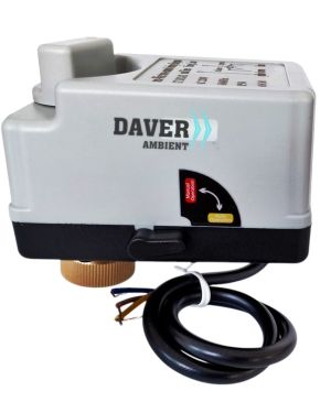 Vana 2 cai rotativa 1″ cu servomotor rapid, 220V/50Hz, cu control automat / manual, Daver