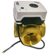 Vana de amestec 3 cai de 1.1/2″ cu servomotor 220V/50Hz cu control manual si automat, Daver