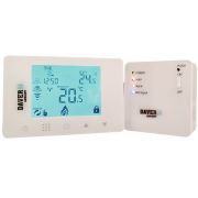 Termostat smart wireless ZigBee cu receptor compatibil cu telefonul prin Tuya sau SmartLife, pentru control centrala, Daver